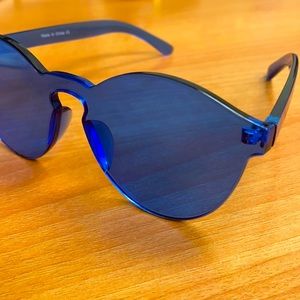 All Blue Sunglasses